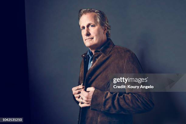 Actor Jeff Daniels is photographed for The Hollywood Reporter on April 28, 2018 in Los Angeles, California. PUBLISHED IMAGE.