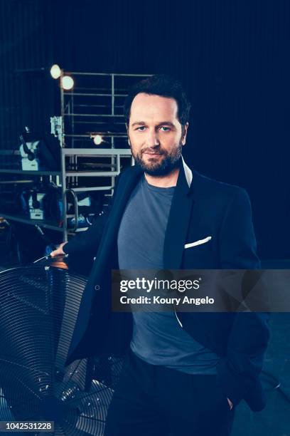 Actor Matthew Rhys is photographed for The Hollywood Reporter on April 28, 2018 in Los Angeles, California. PUBLISHED IMAGE.