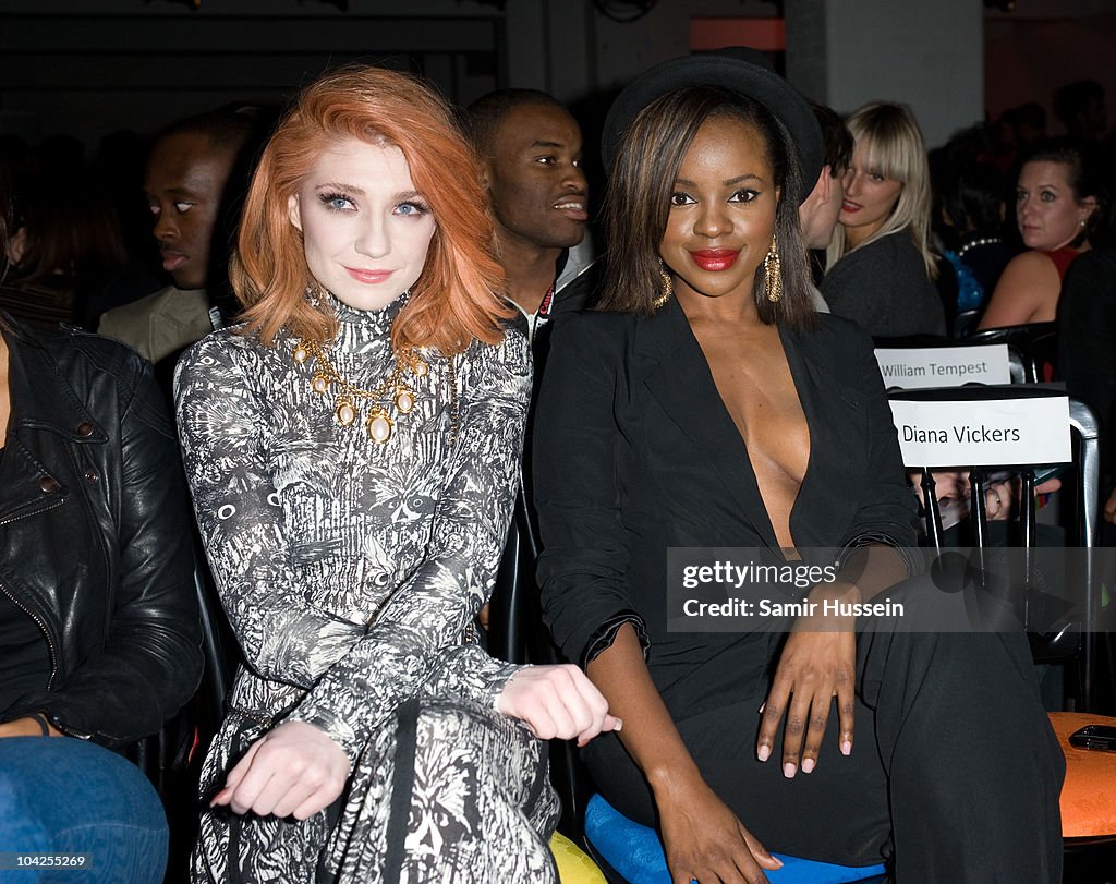 Celebrities On The Front Row: Day Two - LFW Spring/Summer 2011