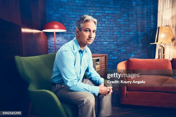 Showrunner David Shore is photographed for The Hollywood Reporter on April 28, 2018 in Los Angeles, California. PUBLISHED IMAGE.