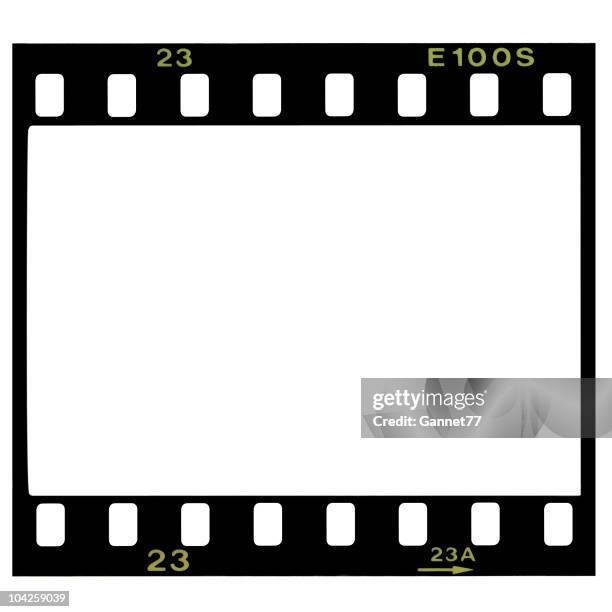 blank 35mm film frame - camera film stock pictures, royalty-free photos & images