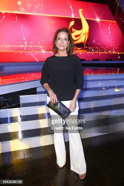 German actress Claudia Michelsen during the Goldene Henne on September 28, 2018 in Leipzig, Germany.