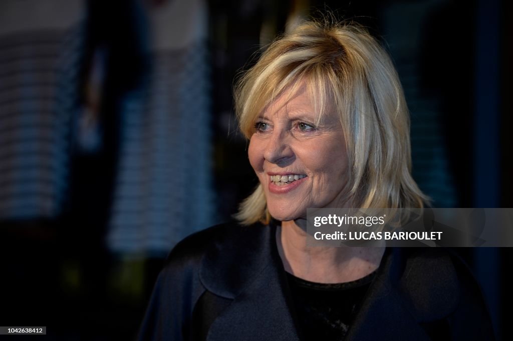 French humorist Chantal Ladesou attends the 