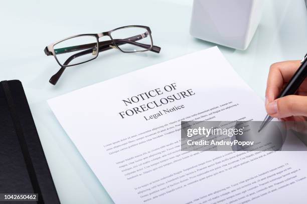 Foreclosure document