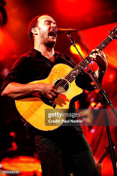 Dave Matthews of the Dave Matthews Band performs at Wrigley Field on September 18, 2010 in Chicago, Illinois.