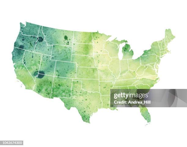 Us Raster Map 331 Colorful Map Of United States Stock Photos, High-Res Pictures, and ...