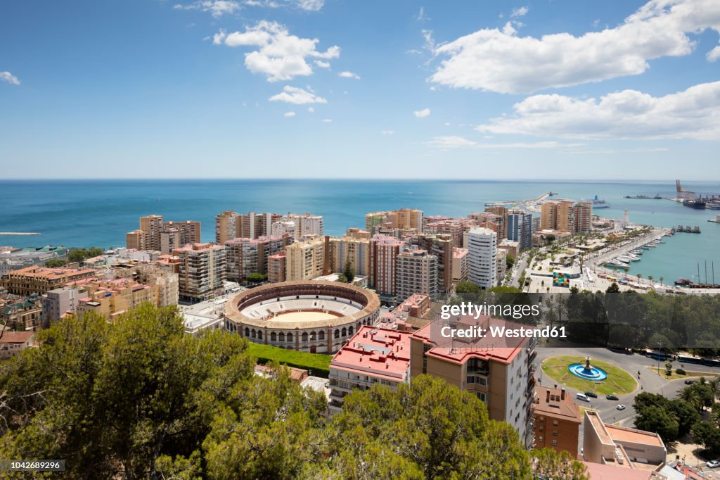 Spain, Andalusia, Malaga, bullring La Malagueta