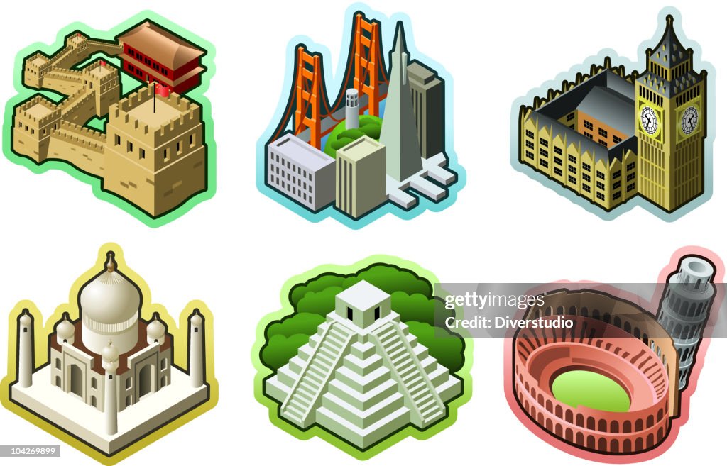 More Travel Destination Icons