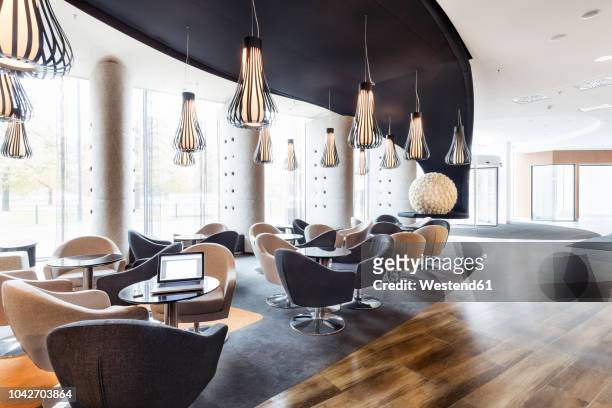poland, warsaw, lounge at hotel - lobby stock pictures, royalty-free photos & images