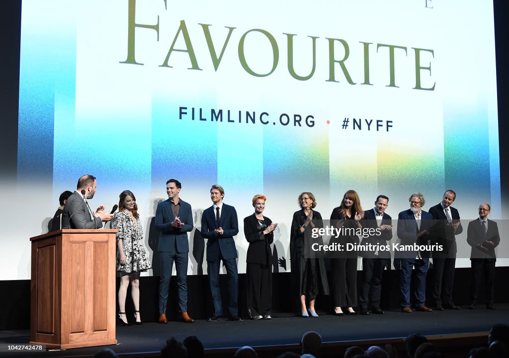 56th New York Film Festival - Opening Night Premiere Of "The Favourite" - Intro