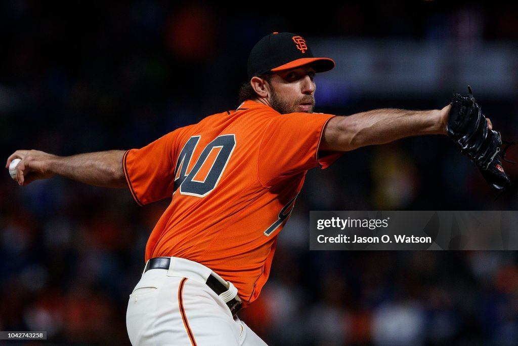 Los Angeles Dodgers v San Francisco Giants