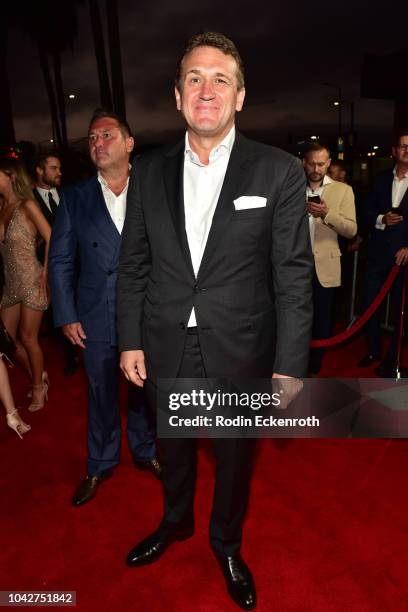 Larry Harding attends the Closing Night Screening of "Nomis" during the 2018 LA Film Festival at ArcLight Cinerama Dome on September 28, 2018 in...