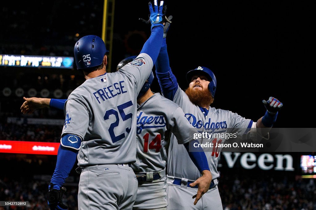 Los Angeles Dodgers v San Francisco Giants