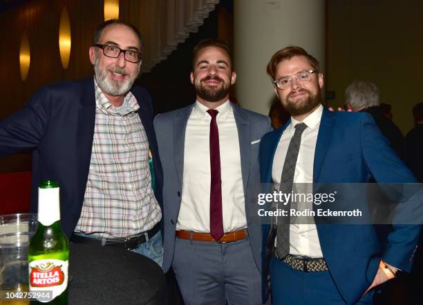 Guests attend the Closing Night Reception during the 2018 LA Film Festival at ArcLight Hollywood on September 28, 2018 in Hollywood, California.