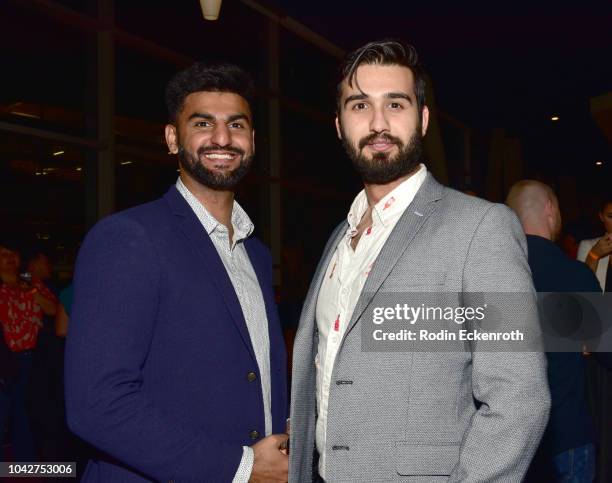 Guests attend the Closing Night Reception during the 2018 LA Film Festival at ArcLight Hollywood on September 28, 2018 in Hollywood, California.