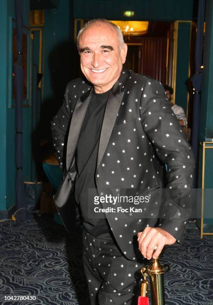 Pascal Negre attends Jean Paul Gaultier Fashion Freak Show Premiere at Follies Bergeres on September 28, 2018 in Paris, France.