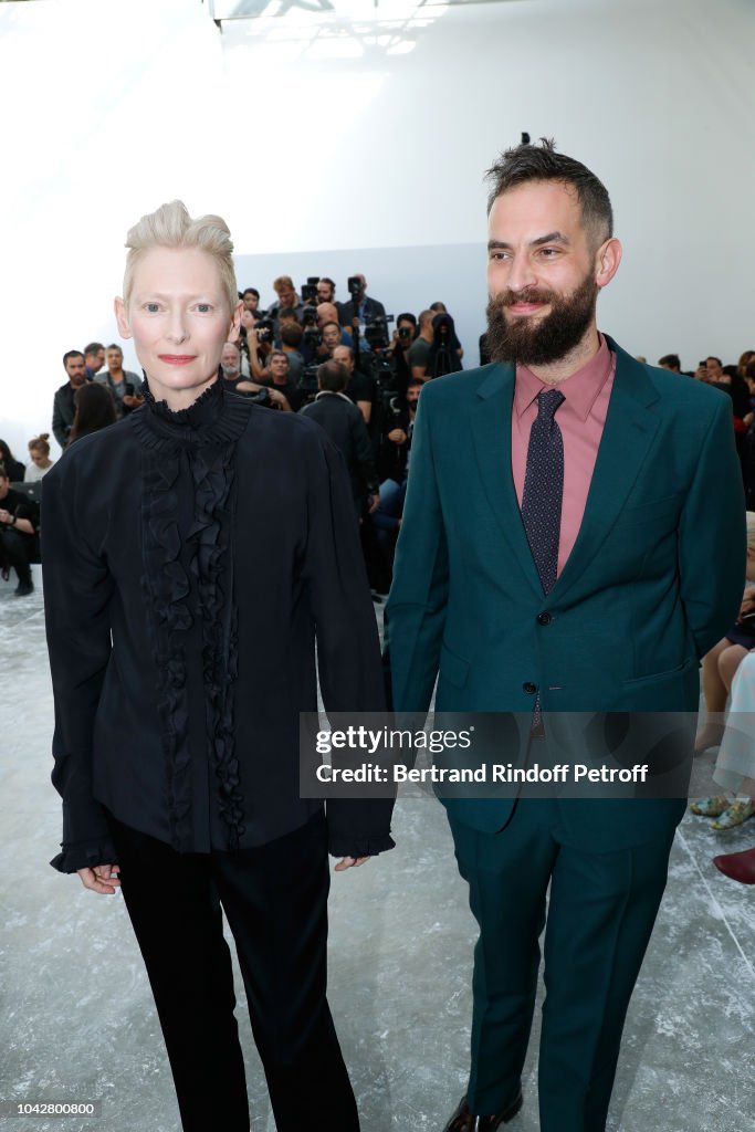 Haider Ackermann : Front Row - Paris Fashion Week Womenswear Spring/Summer 2019