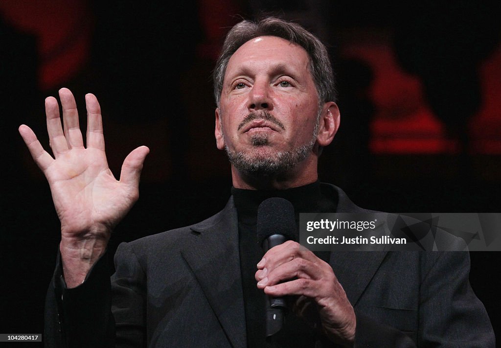 Oracle CEO Larry Ellison Addresses Oracle's OpenWorld 2010 Conference