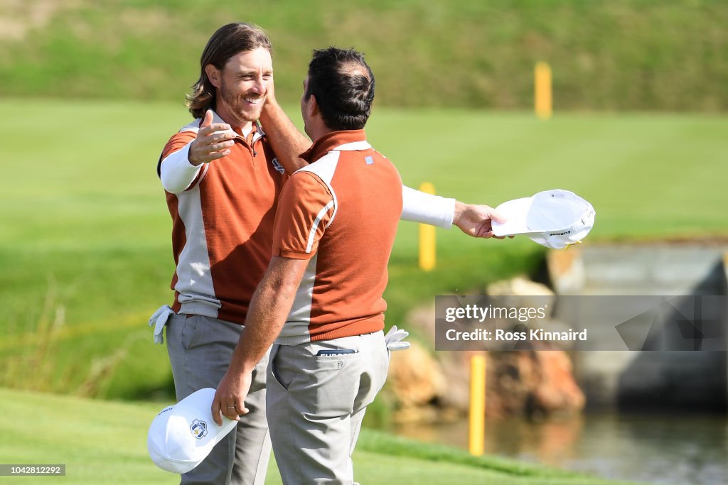 2018 Ryder Cup - Morning Fourball Matches