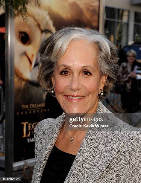 Author Kathryn Lasky arrives at the premiere of Warner Bros. "Legend of The Guardians: The Owls of Ga'Hoole" at the Chinese Theater on September 19,...