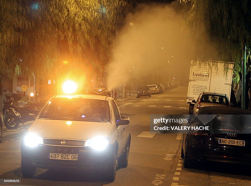 A vehicle of the French interdepartmenta