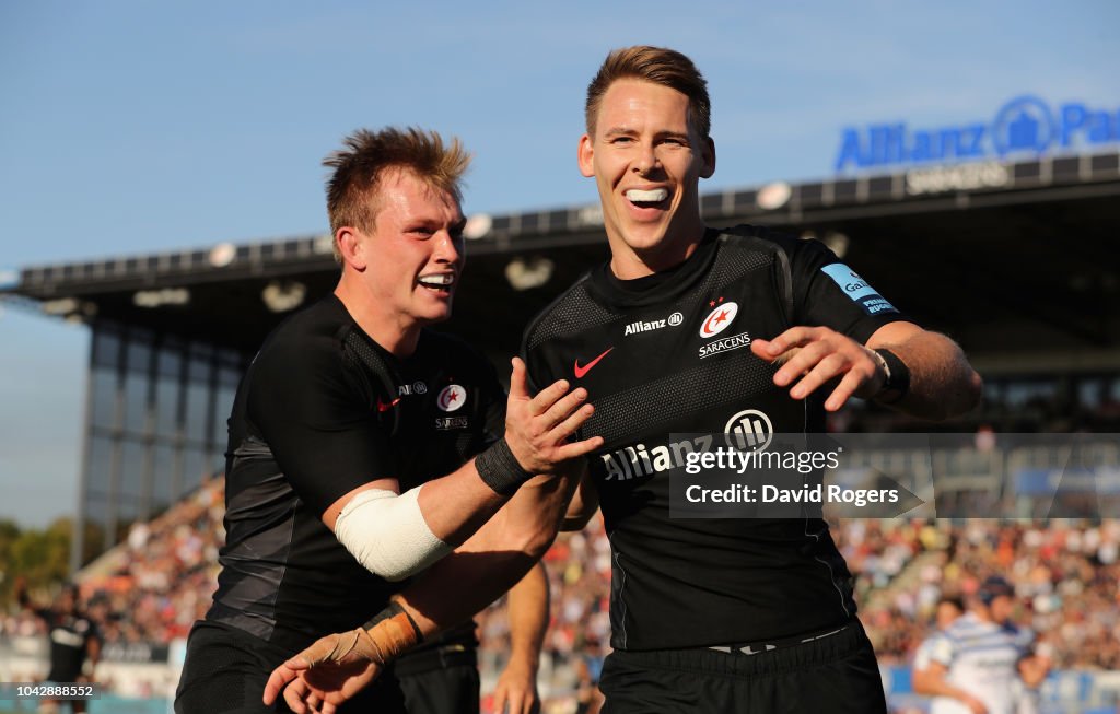 Saracens v Bath Rugby - Gallagher Premiership Rugby