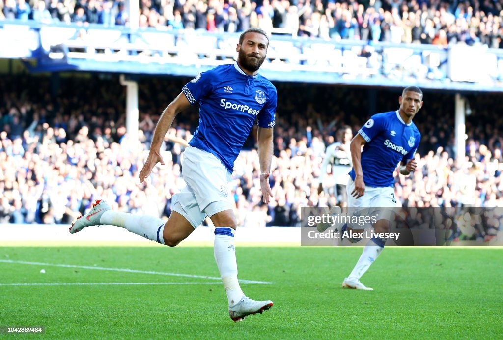 Everton FC v Fulham FC - Premier League