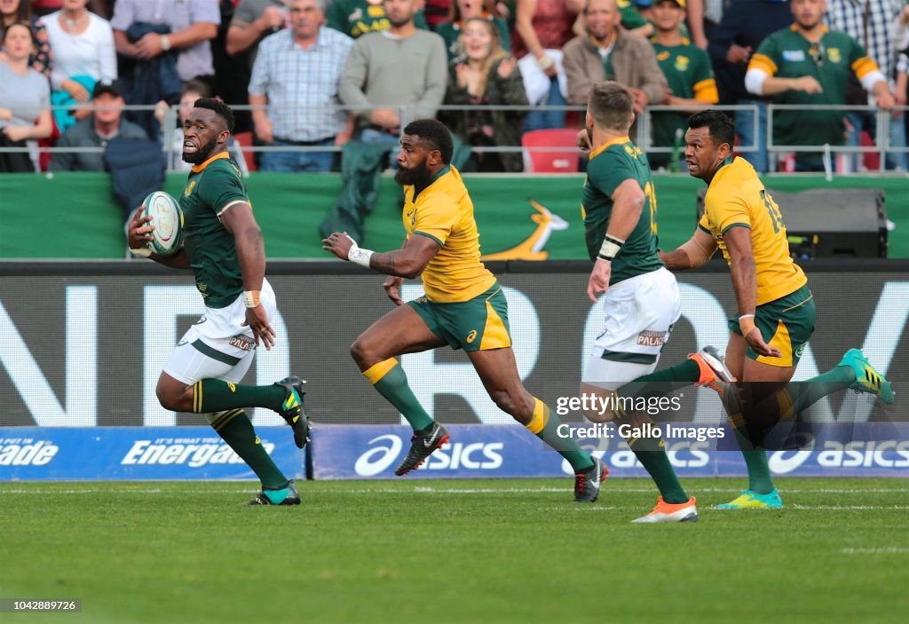 The Rugby Championship 2018: South Africa v Australia