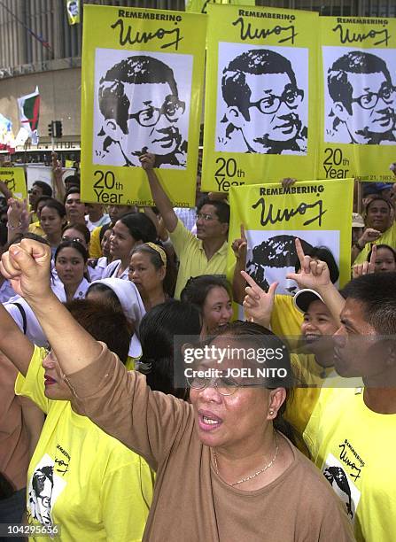 Ninoy Sign 70 Ninoy Aquino Assassination Pic Stock Photos, High-Res Pictures, and ...
