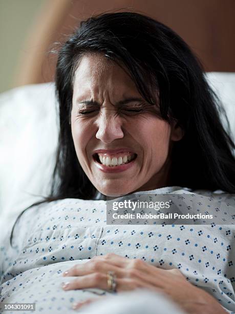 usa, utah, payson, childbirth, close up of woman's face - effort face stock pictures, royalty-free photos & images