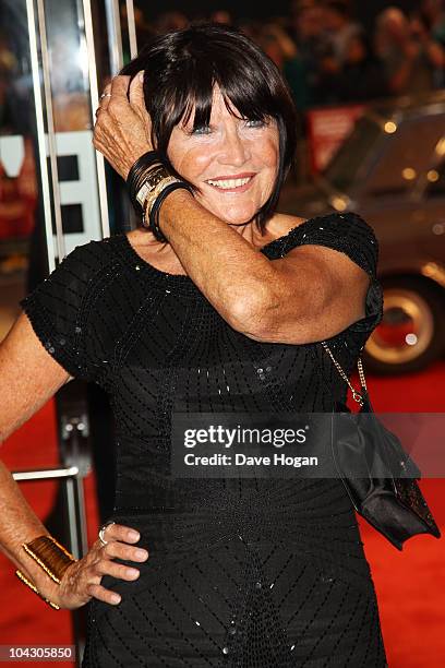 Sandie Shaw attends the world premiere of Made In Dagenham held at The Odeon Leicester Square on September 20, 2010 in London, England.