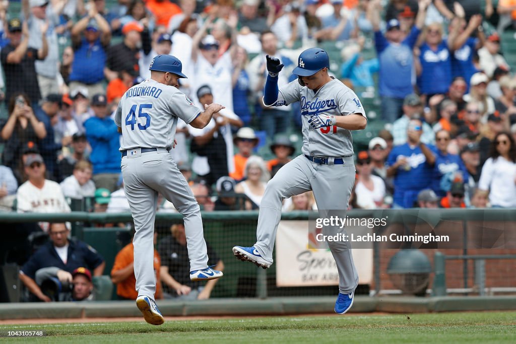 Los Angeles Dodgers v San Francisco Giants