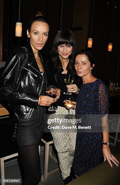 Gillian McVey attends private dinner hosted by AnOther Magazine to celebrate the latest cover star Bjork at Sake No Hana on September 20, 2010 in...