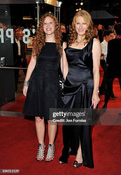 Actress Geraldine James and daughter Ellie Blatchley attend the "Made in Dagenham" world premiere at the Odeon Leicester Square on September 20, 2010...