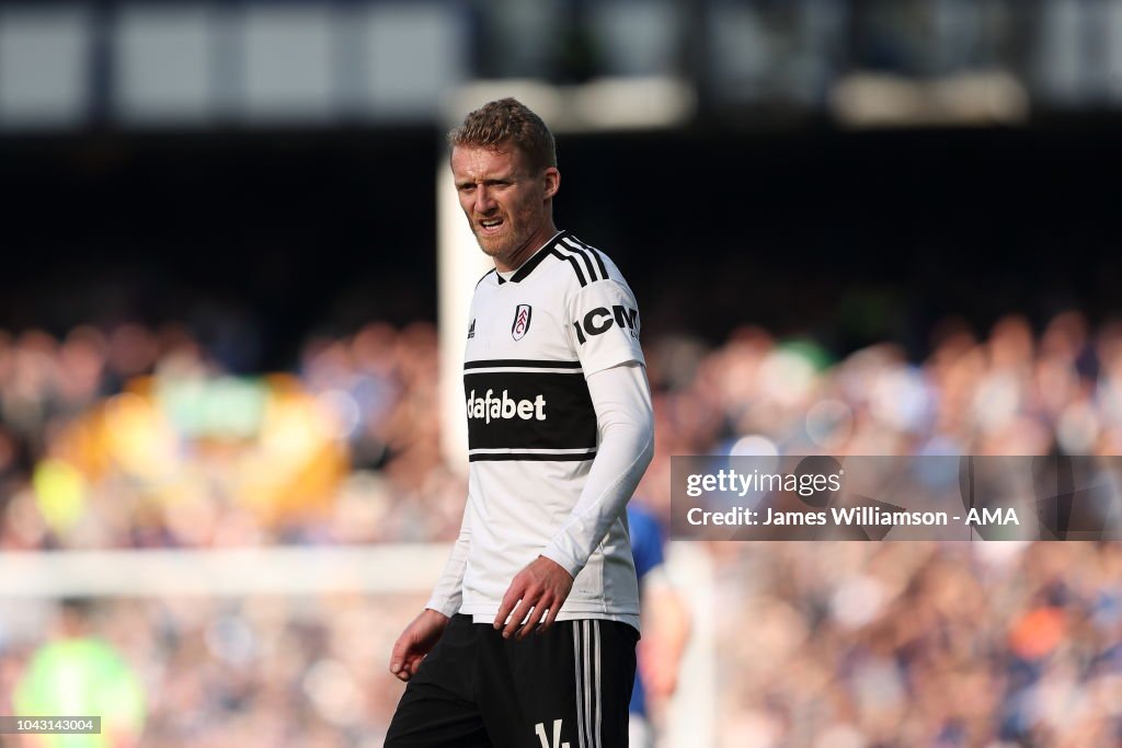 Everton FC v Fulham FC - Premier League