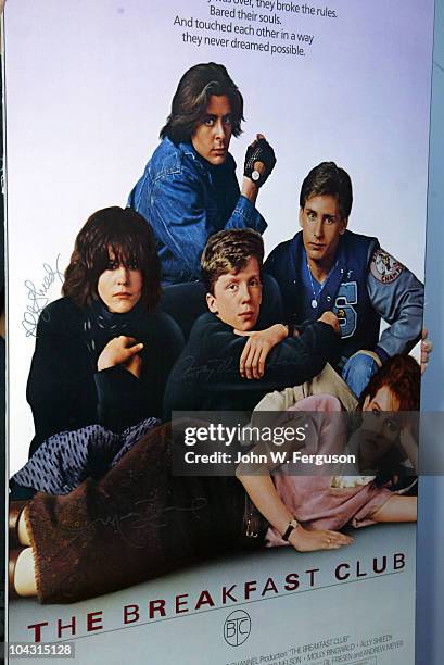 Original poster for the Breakfast Club for the Film Society of Lincoln Center's celebration of John Hughes on the 25th anniversary of his film "The...