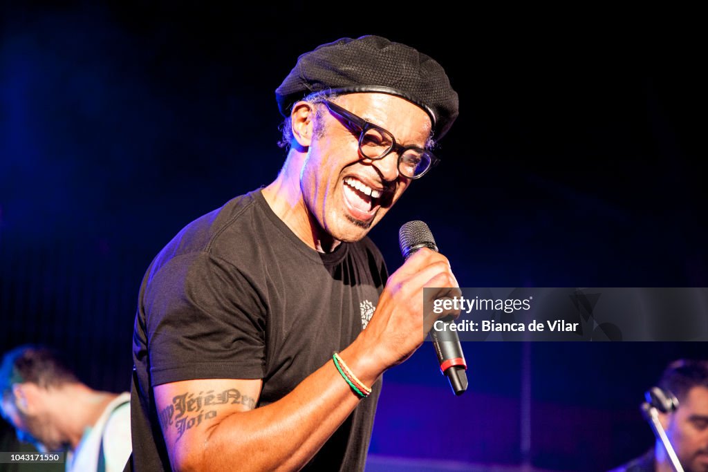 Yannick Noah Performs On Clausure Concert Of Senior Masters Cup