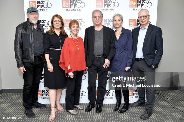 Composer Richard Johnson, co-head of Documentary and Family Programming for HBO Nancy Abraham, executive producer Catherine Wyler, director Erik...