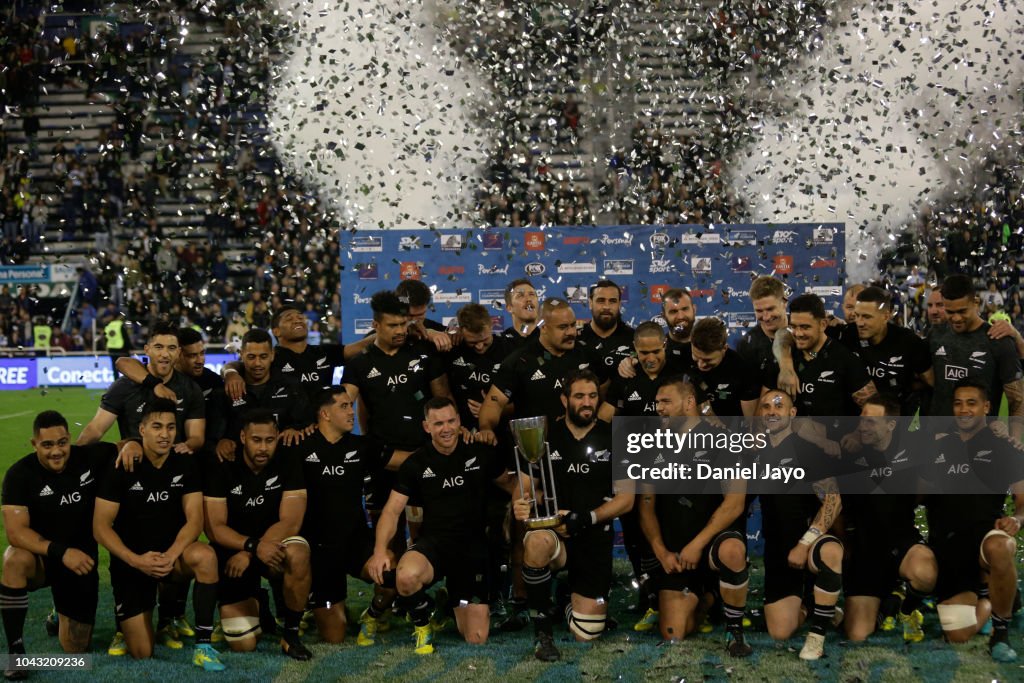 Argentina v New Zealand - The Rugby Championship