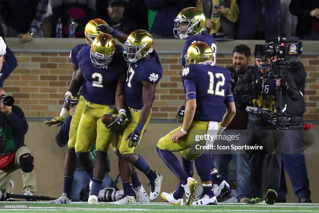 COLLEGE FOOTBALL: SEP 29 Stanford at Notre Dame
