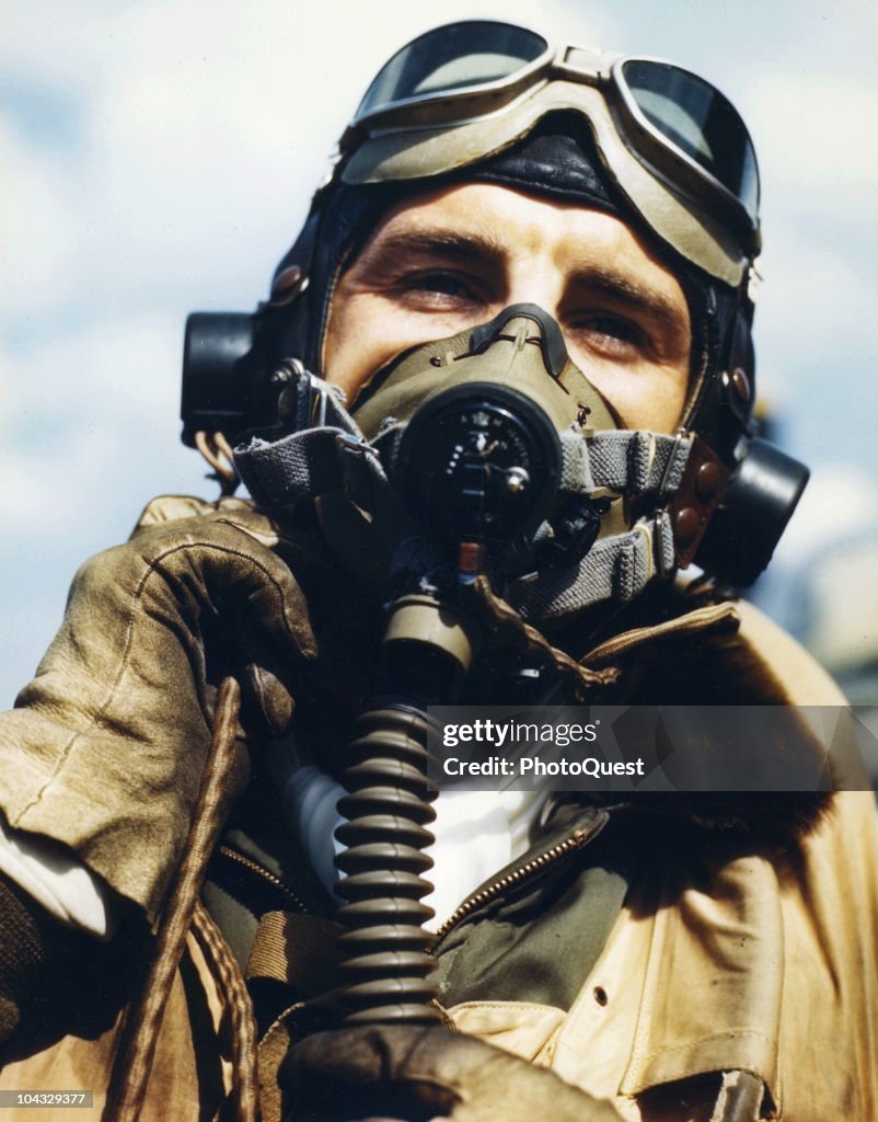 Portrait Of Fighter Ace Gabreski