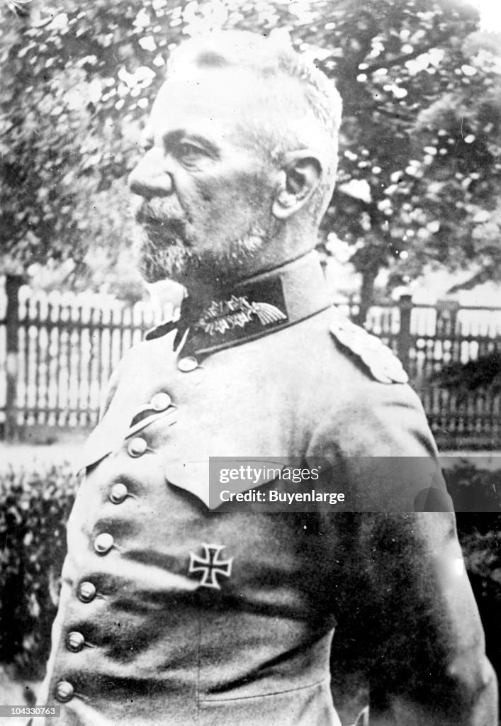 Portrait of German General Max Karl Wilhelm von Gallwitz who served