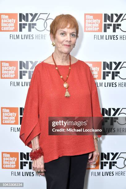 Executive producer Catherine Wyler attends "The Cold Blue" screening during the 56th New York Film Festival at Francesca Beale Theater on September...