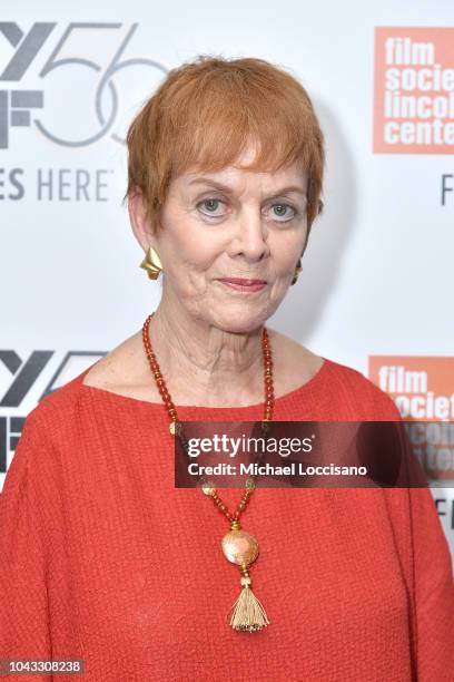Executive producer Catherine Wyler attends "The Cold Blue" screening during the 56th New York Film Festival at Francesca Beale Theater on September...