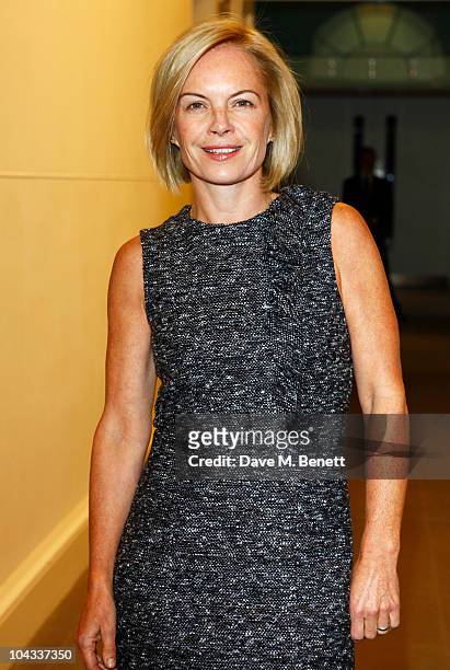 Mariella Frostrup attends the World premiere of 'Your Moment Is Waiting' at the Saatchi Gallery on September 21, 2010 in London, England.