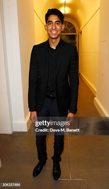 Dev Patel attends the World premiere of 'Your Moment Is Waiting' at the Saatchi Gallery on September 21, 2010 in London, England.
