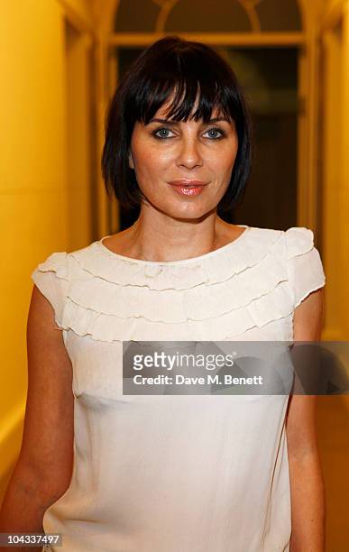 Sadie Frost attends the World premiere of 'Your Moment Is Waiting' at the Saatchi Gallery on September 21, 2010 in London, England.