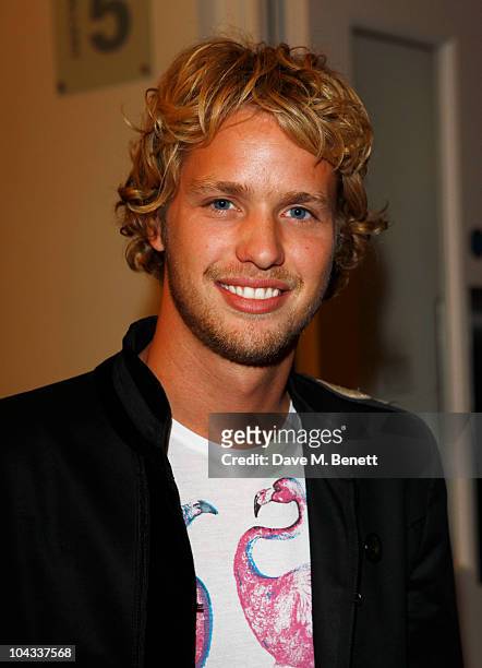 Sam Branson attends the World premiere of 'Your Moment Is Waiting' at the Saatchi Gallery on September 21, 2010 in London, England.