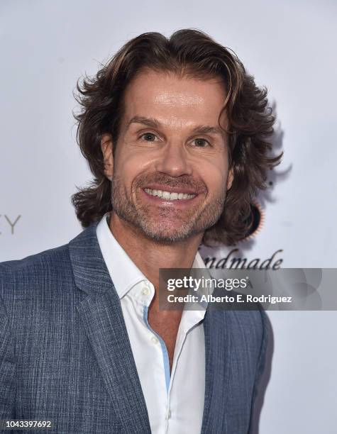 Louis Van Amstel attends the RIDE Foundation's 2nd Annual Dance For Freedon at gala The Broad Stage on September 29, 2018 in Santa Monica, California.