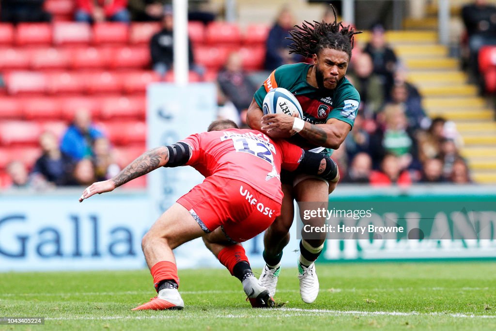 Leicester Tigers v Sale Sharks - Gallagher Premiership Rugby
